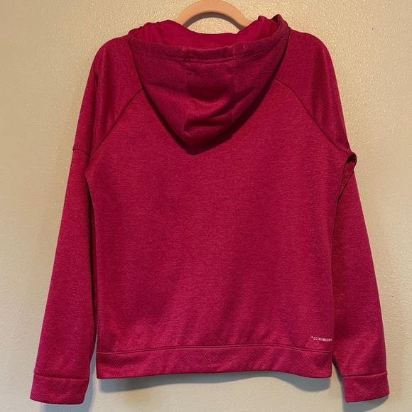 adidas Raspberry Full-Zip Hoodie - Picture 9 of 9